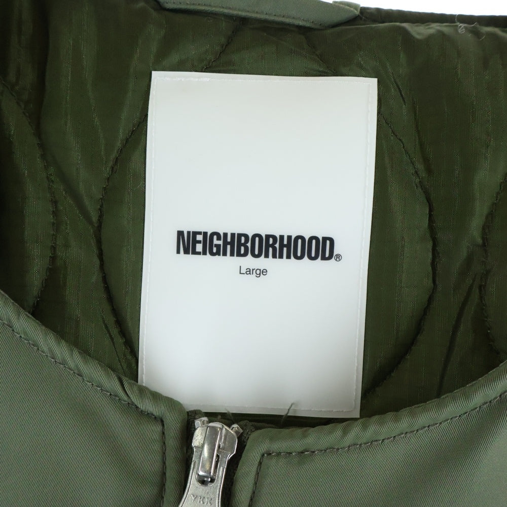 NEIGHBORHOOD(ネイバーフッド) 20SS WEP.MOD/N-JKT 201TSNH-JKM06 ノーカラーミリタリージャケット カーキ