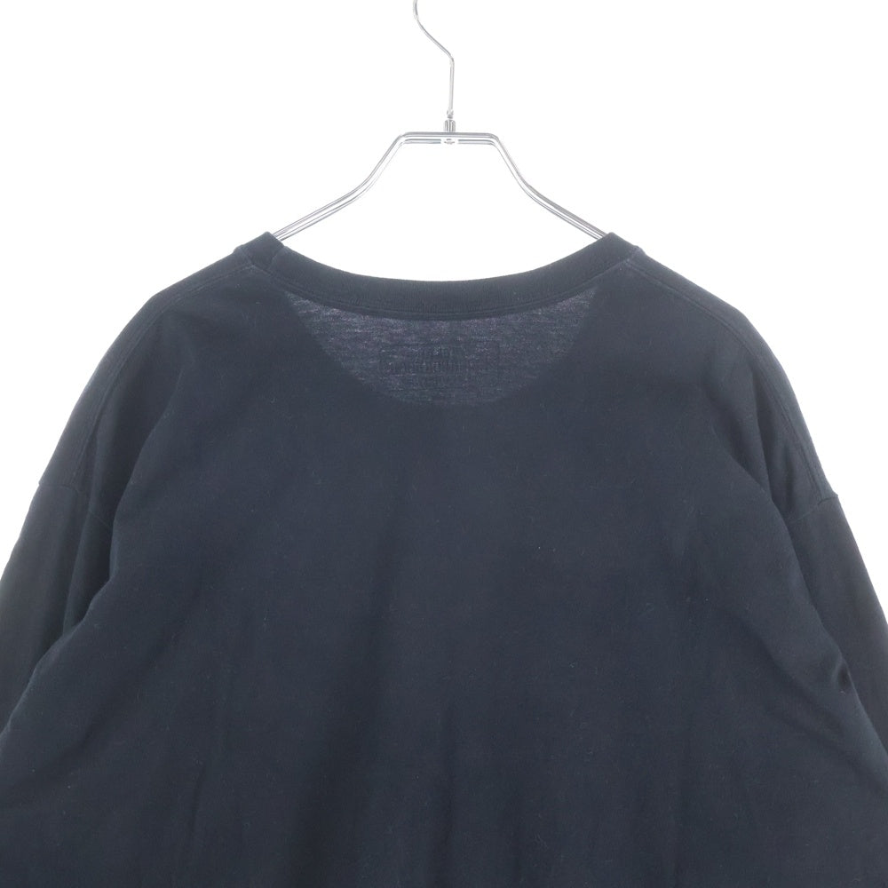 NEIGHBORHOOD(ネイバーフッド) フロントプリント 長袖Tシャツ ロングスリーブカットソー ブラック