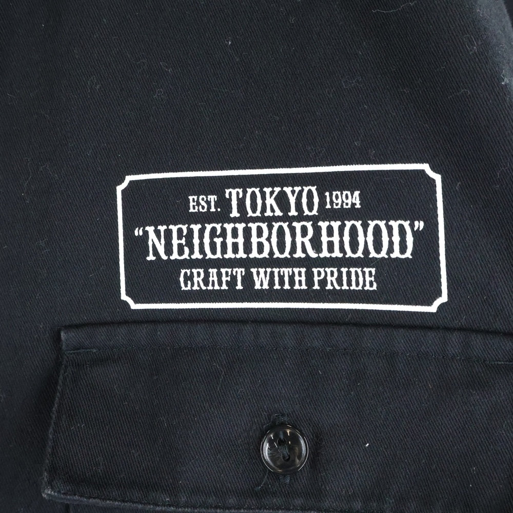 NEIGHBORHOOD(ネイバーフッド) 18AW CLASSIC WORK C SHIRT LS 182TSNH-SHM01 ワークシャツ 長袖シャツ ブラック