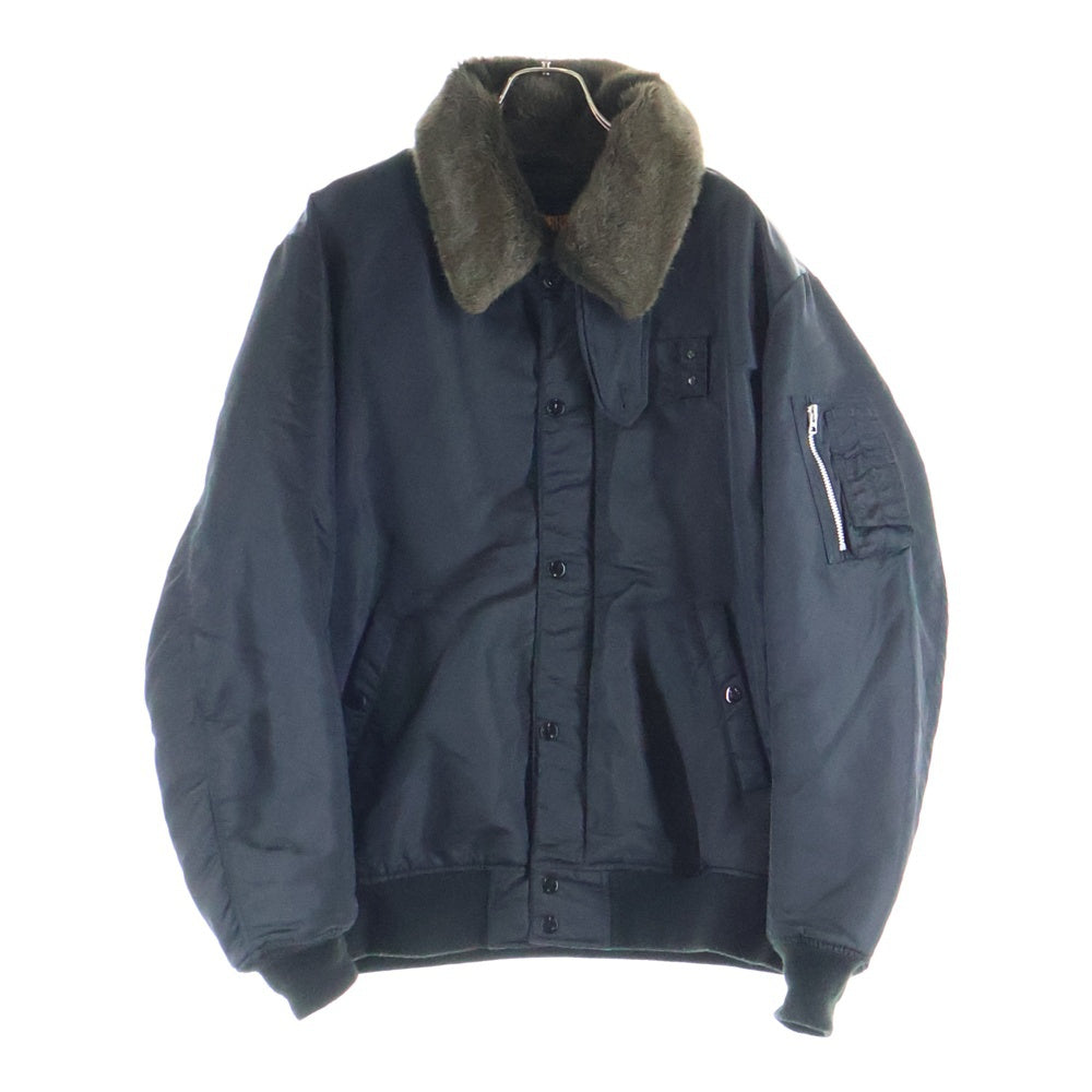 NEIGHBORHOOD(ネイバーフッド) 18AW D-15A/N-JKT 182SZNH-JKM04 フライトジャケット ブルゾン ブラック