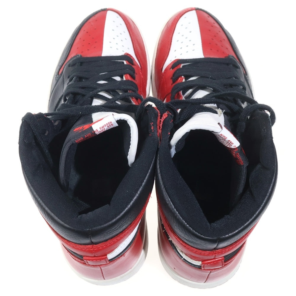 NIKE(ナイキ) AIR JORDAN 1 RETRO HIGH OG NRG HOMAGE TO HOME エアジョーダン1 オマージュトゥホーム ハイカットスニーカー US10.5/28.5cm 861428-061