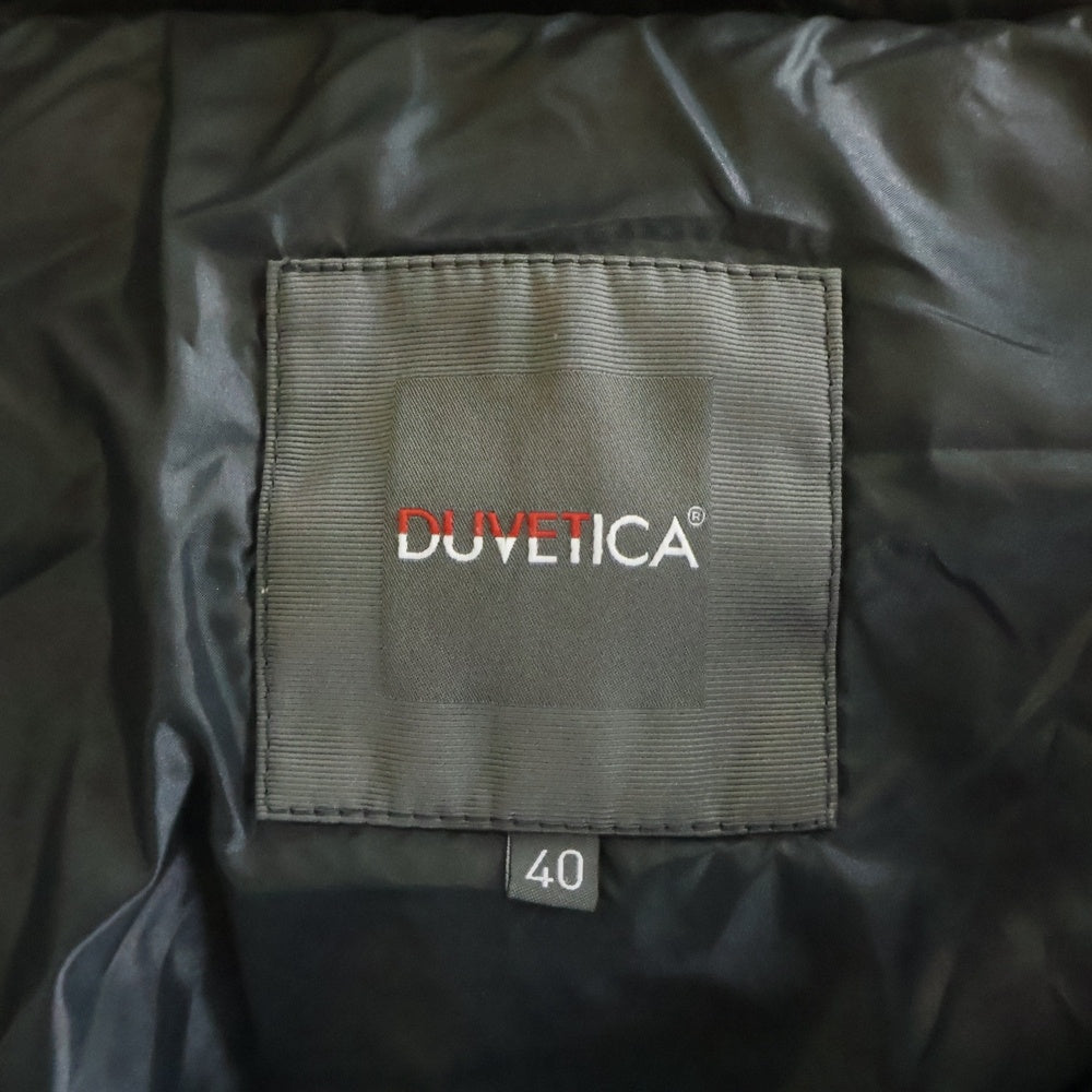 DUVETICA(デュベティカ) EFIRADUE カラー ナイロン ロングダウンジャケット グレー D.4850.00/1257.R-FGK レディース