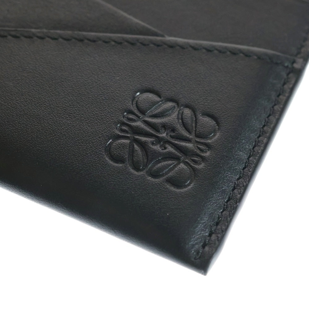 LOEWE(ロエベ) Puzzle Plane Card Holder パズル プレーン カードホルダー カードケース ブラック