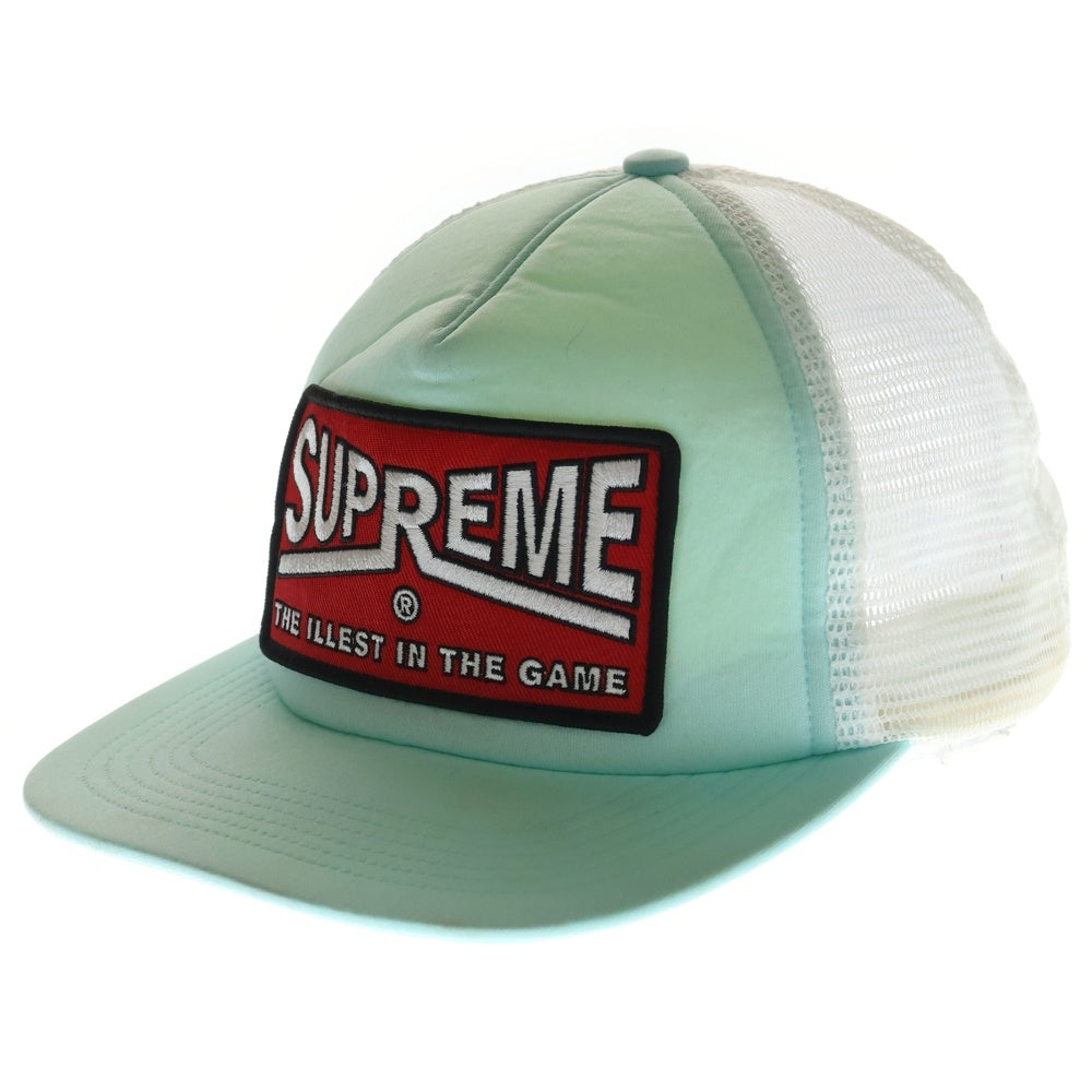SUPREME(シュプリーム) 22SS Illest Mesh Back 5-Panel イレスト メッシュバック 5パネル メッシュキャップ 帽子 ブルー/レッド