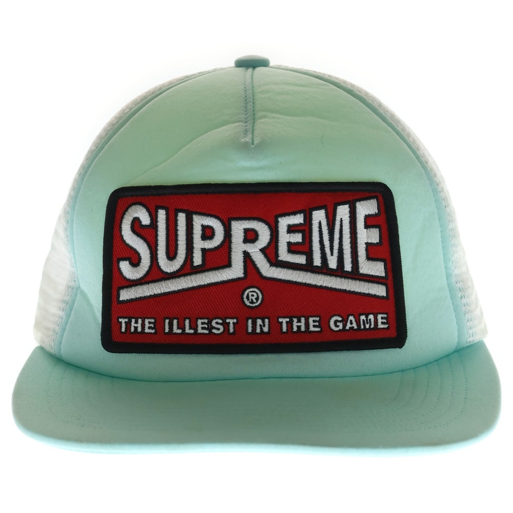 SUPREME(シュプリーム) 22SS Illest Mesh Back 5-Panel イレスト メッシュバック 5パネル メッシュキャップ 帽子 ブルー/レッド