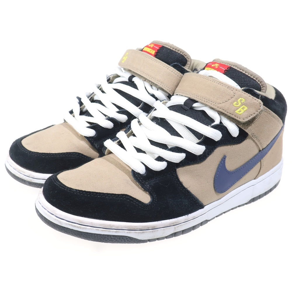 NIKE SB(ナイキエスビー) 【観賞用2009年製】 DUNK MID PREMIUM ダンク ローカットスニーカー ベージュ US9.5/27.5cm 314381-241