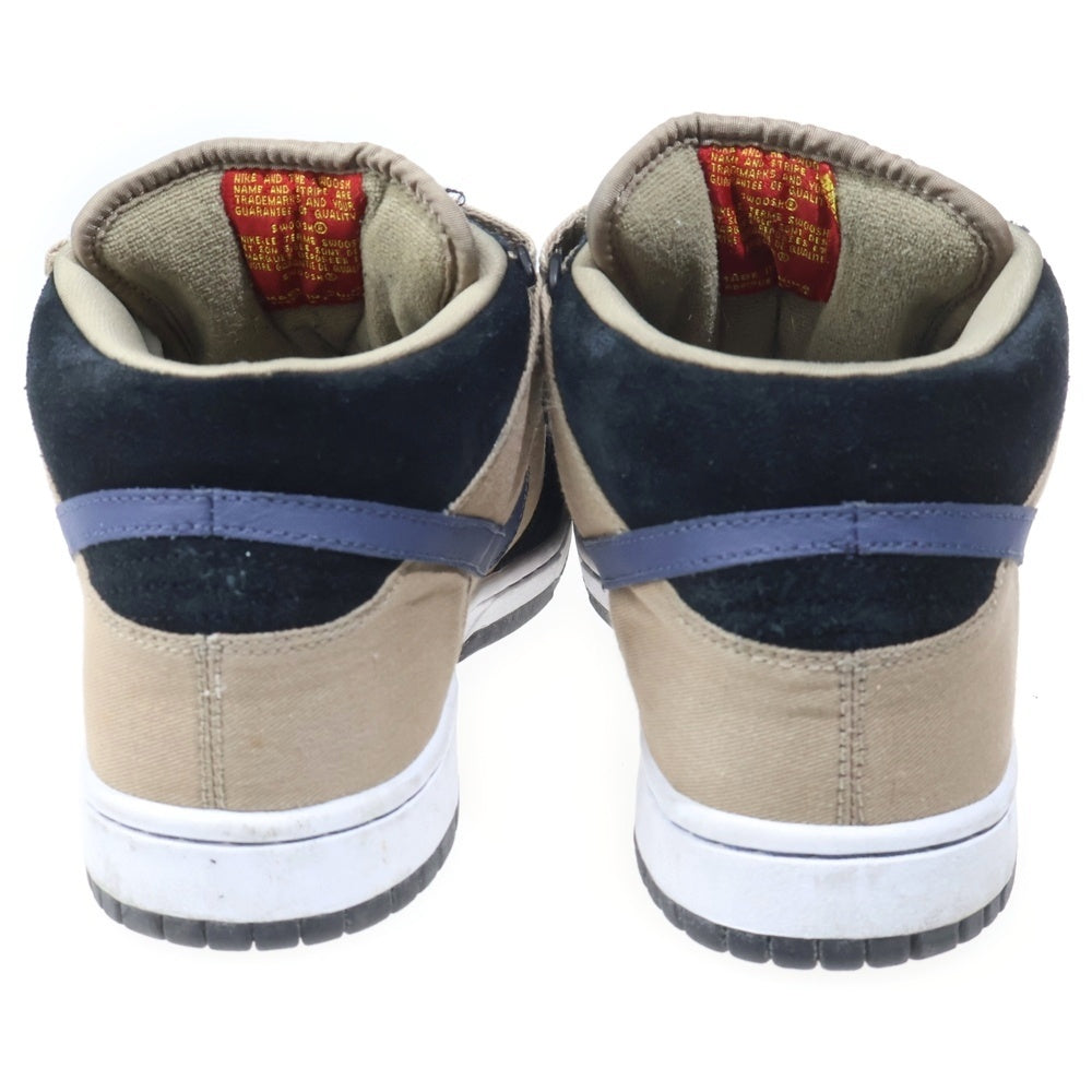 NIKE SB(ナイキエスビー) 【観賞用2009年製】 DUNK MID PREMIUM ダンク ローカットスニーカー ベージュ US9.5/27.5cm 314381-241