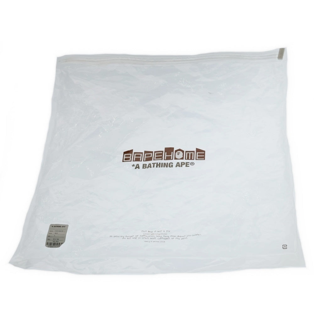 A BATHING APE(アベイシングエイプ) ABC CAMO CIRCLE BEADS CUSHION カモフラージュ 迷彩 ビーズクッション ブルー