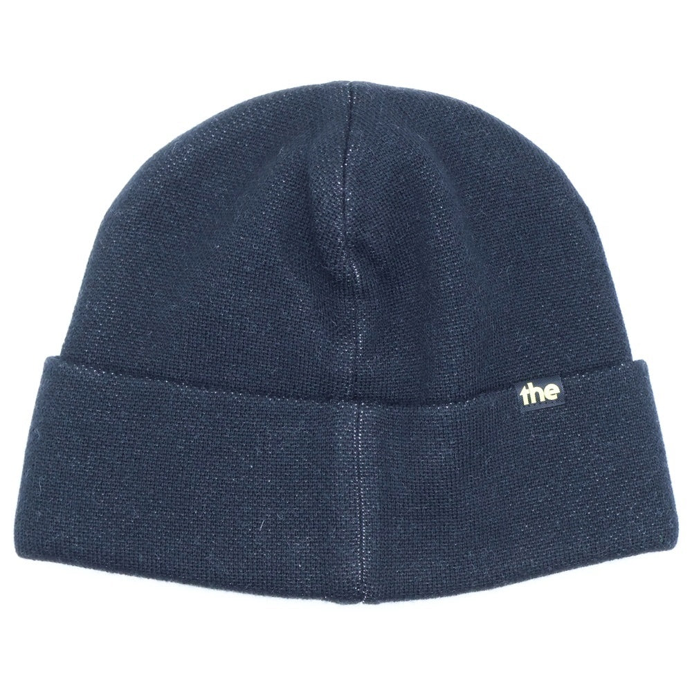CA4LA(カシラ) the PHILOSOPHY OF ANDY WARHOL KNIT CAP アクリル ニット帽 ビーニー ブラック CAW00621