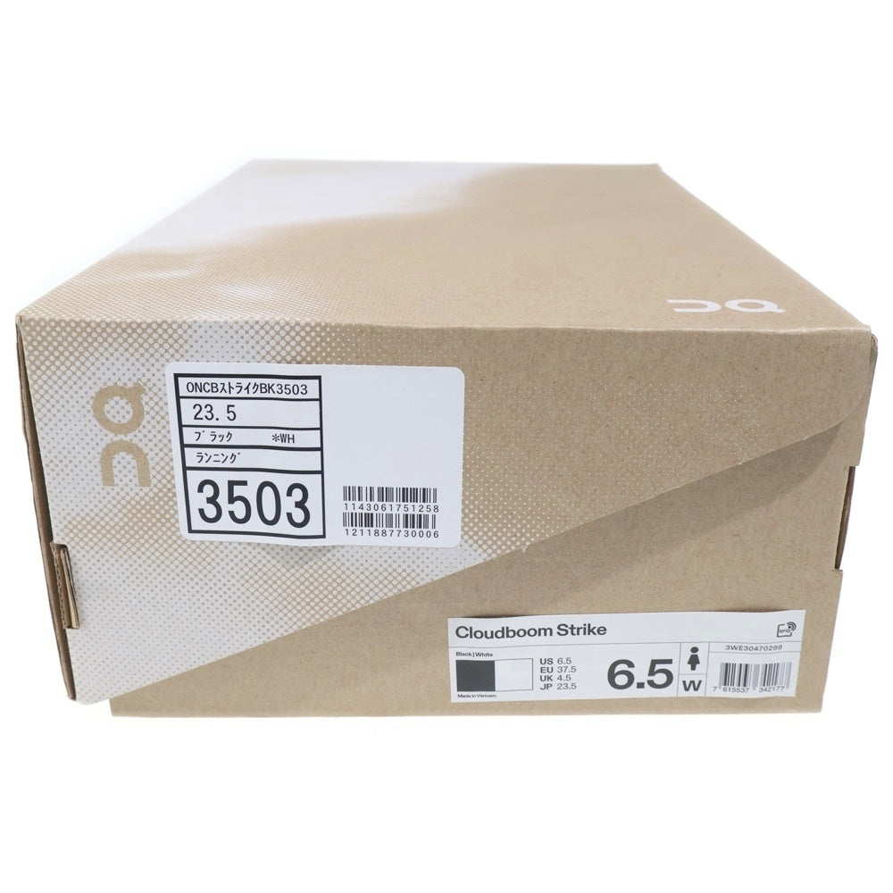 On(オン) WMNS Cloudboom Strike ウィメンズ クラウドブームストライク ローカット ランニングシューズ ブラック US6.5/23.5cm 3WE30470299 レディース