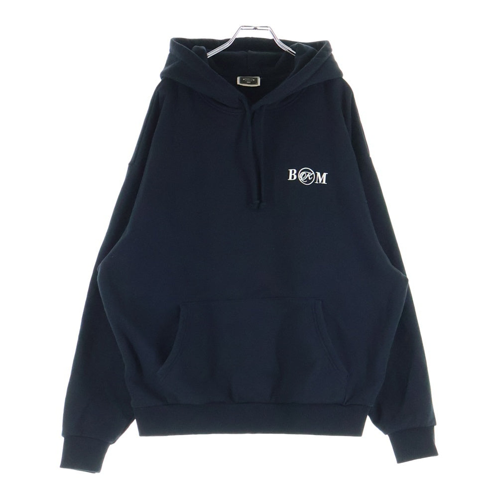 KITH(キス) 25SS ×Brooklyn Museum Serif Hoodie ブルックリン ミュージアム フーディー プルオーバー スウェットパーカー ブラック 25-072-060-0009-1-0
