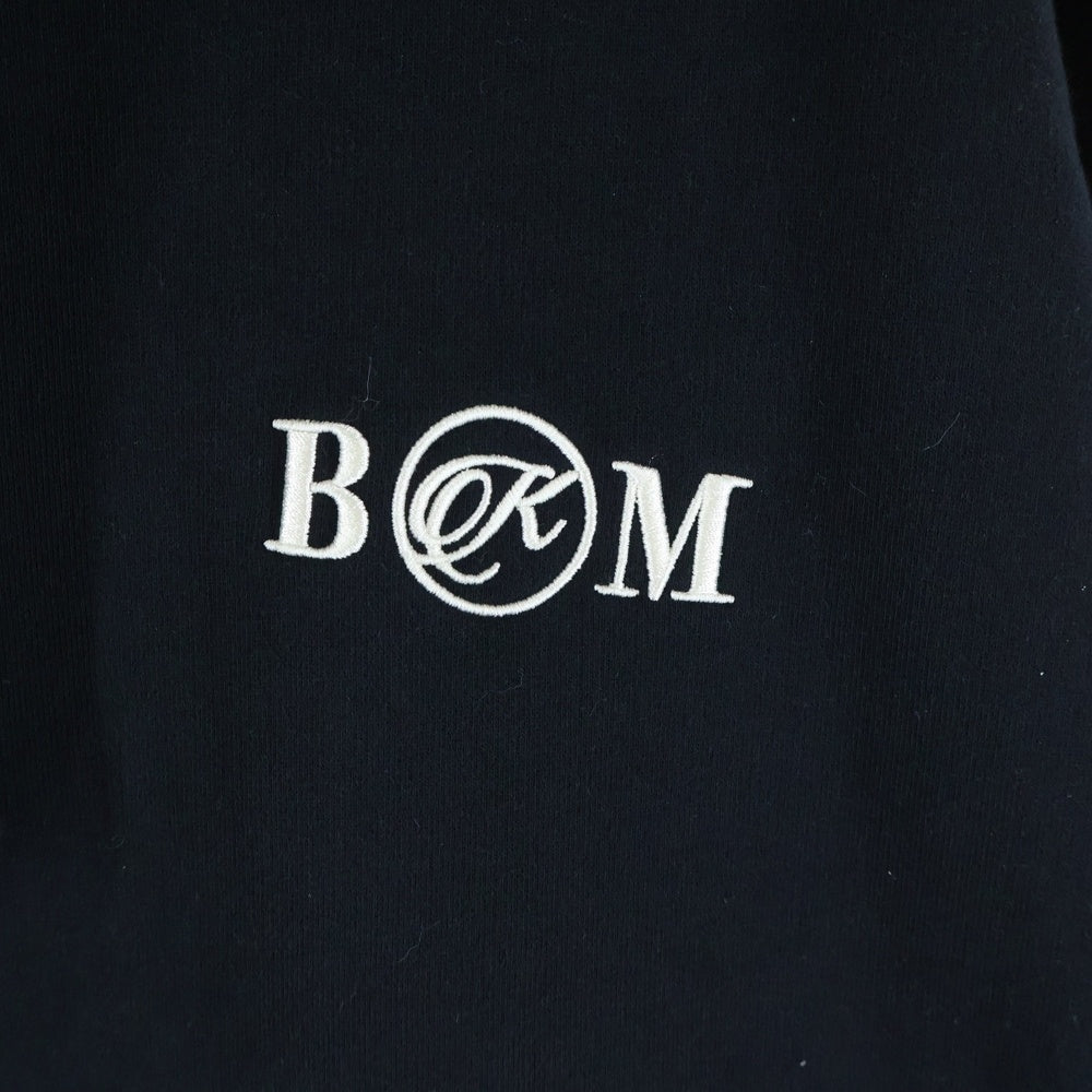KITH(キス) 25SS ×Brooklyn Museum Serif Hoodie ブルックリン ミュージアム フーディー プルオーバー スウェットパーカー ブラック 25-072-060-0009-1-0