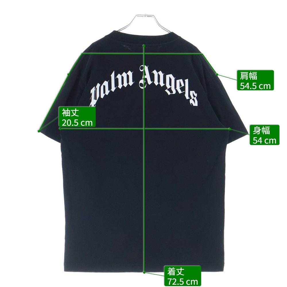 Palm Angels(パームエンジェルス) KILL THE BEAR TEE ベアプリント クルーネック 半袖Tシャツ カットソー ブラック PMAA001R21JER001