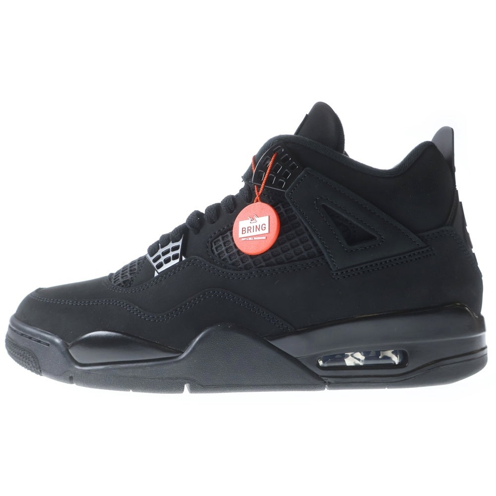NIKE(ナイキ) AIR JORDAN 4 BLACK CAT エアジョーダン4 ブラックキャット ハイカットスニーカー ブラック US11/29.0cm FV5029‐010