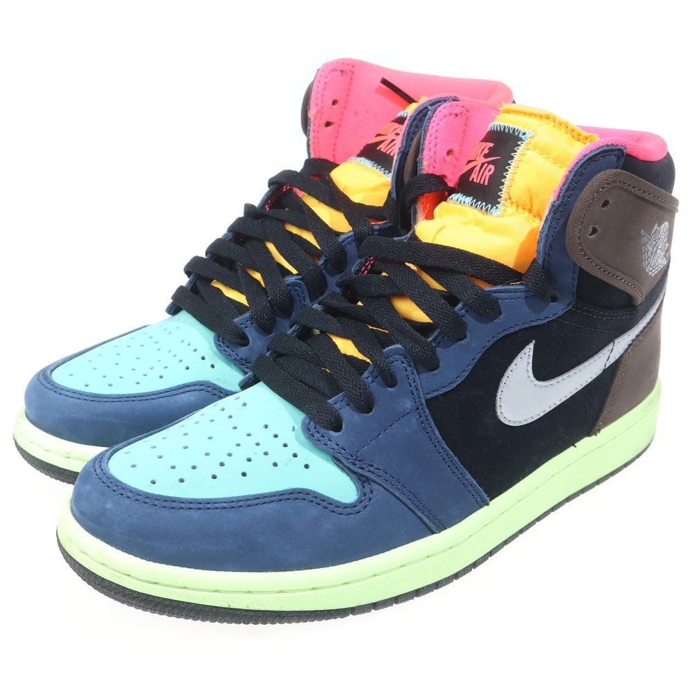 NIKE(ナイキ) AIR JORDAN 1 HIGH OG Baroque Brown エアジョーダンワン ハイカットスニーカー マルチカラー US7/25.0cm 555088-201