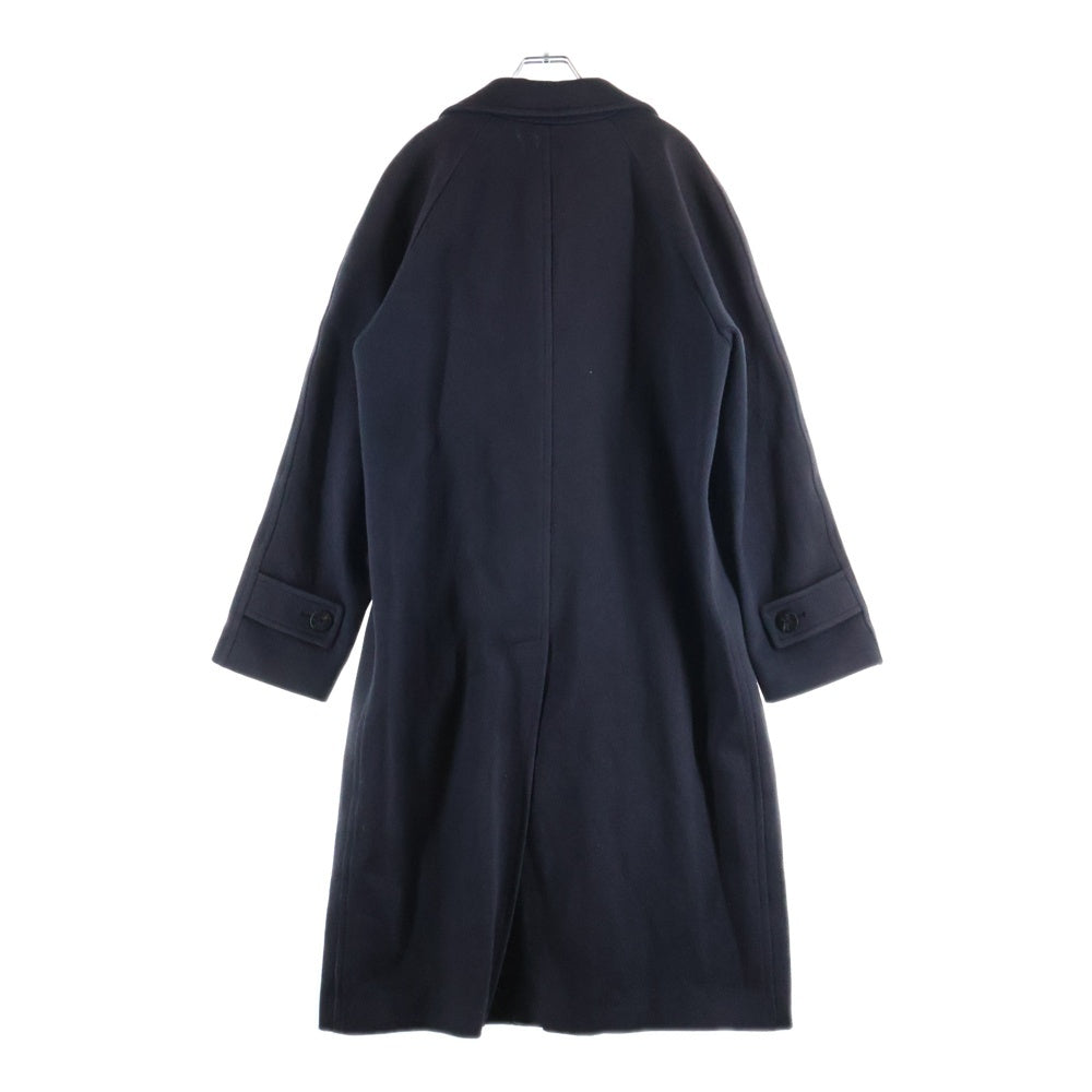 MARNI(マルニ) 4B 袖ボタン付き ウール チェスターコート ネイビー TUMU0015U0-S49405