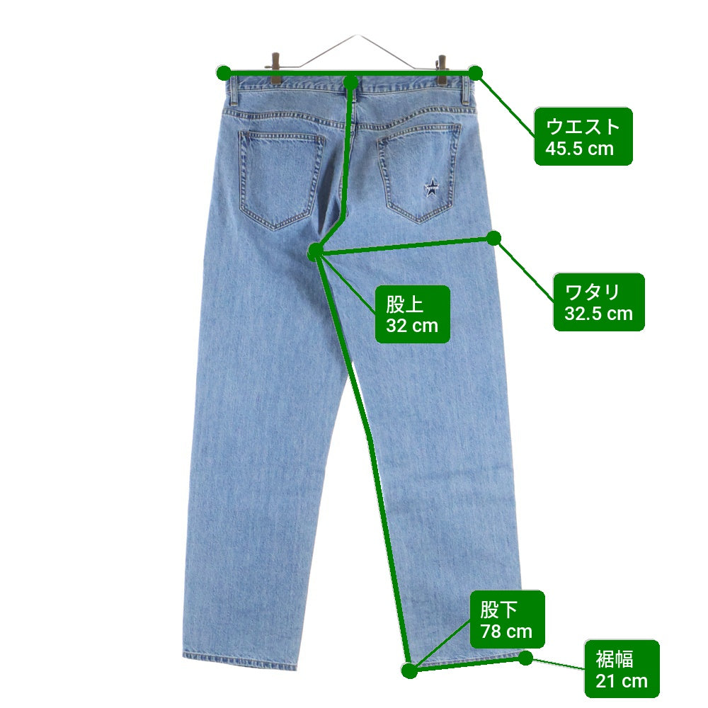SUPREME(シュプリーム) 25AW Washed Regular Jean ウォッシュド レギュラー ジーンズ バックスター刺繍 デニムパンツ インディゴ