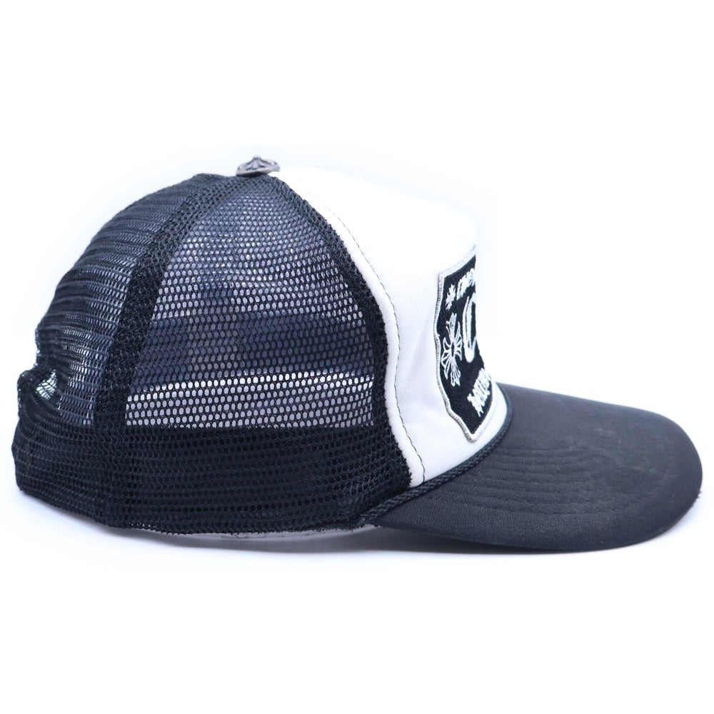 CHROME HEARTS(クロムハーツ) CH TRUCKER CAP トラッカーメッシュキャップ 帽子 ブラック/ホワイト