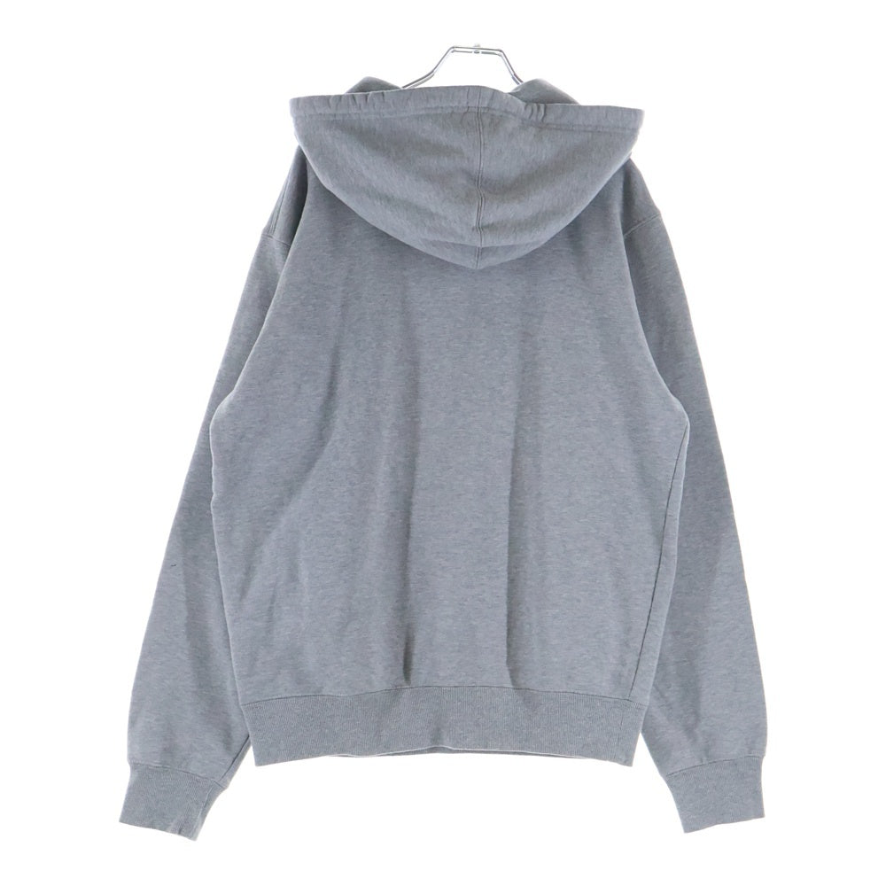 Christian Dior(クリスチャンディオール) 23SS COUTURE EMBROIDERED RELAX FIT HOODIE ロゴ刺繍 フーディー プルオーバー スウェットパーカー グレー 243J691A0531