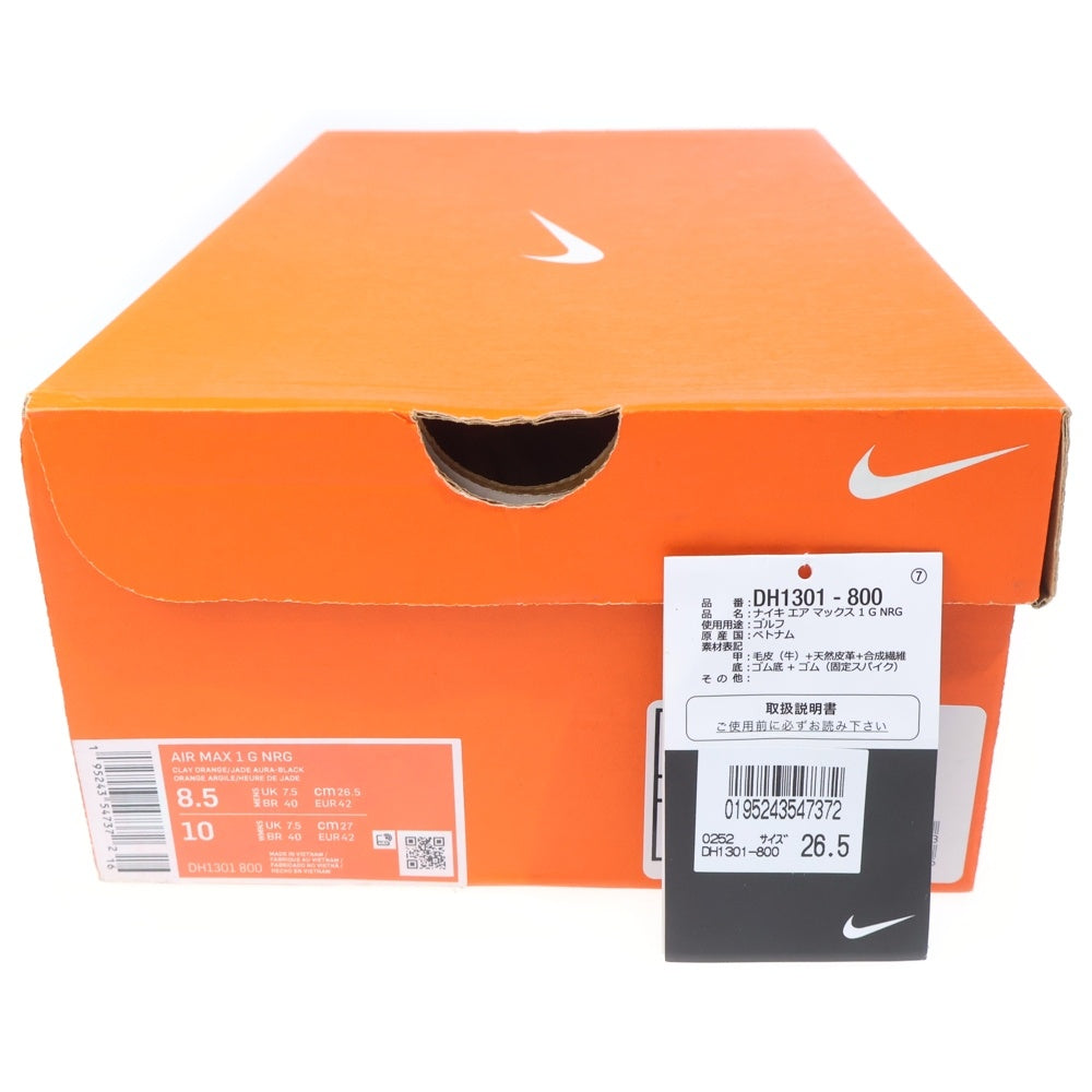 NIKE(ナイキ) Air Max1 Golf エアマックス1ゴルフ タイガー ローカットスニーカー シューズ DH1301-800 US8.5/26.5cm