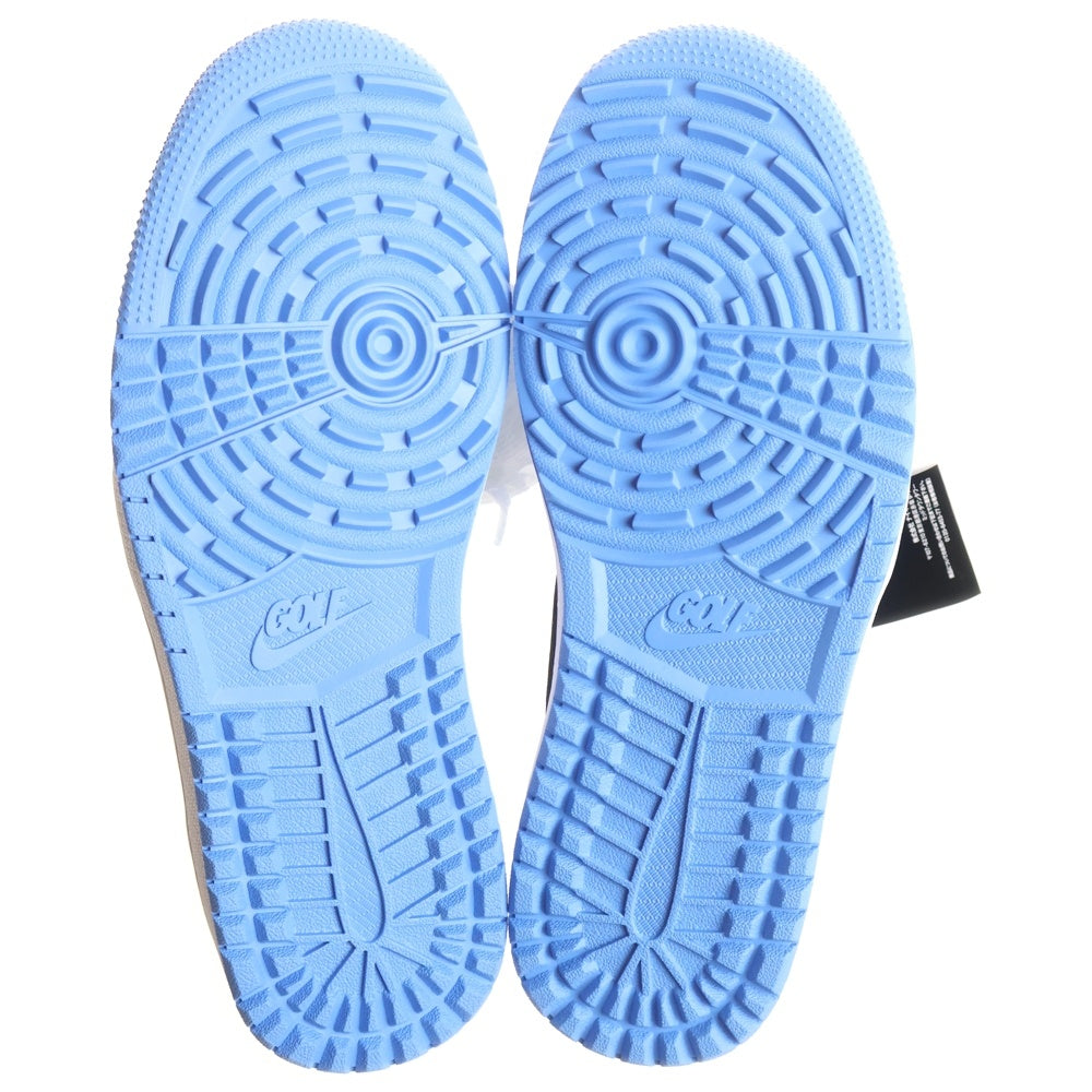 NIKE(ナイキ) Air Jordan 1 High Golf DQ0660-400 エアジョーダン1 ハイ ゴルフ ハイカットスニーカー シューズ ホワイト/ブルー US8.5/26.5cm