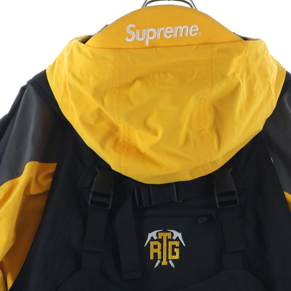 SUPREME(シュプリーム) 20SS THE NORTH FACE RTG Jacket Vest ジップアップ マウンテンジャケット ベスト イエロー/ブラック NF0A4PAI