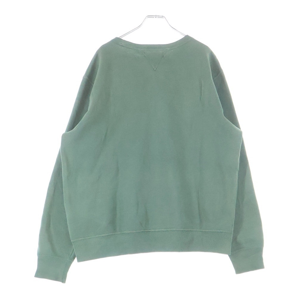 RRL(ダブルアールエル) フロント グラフィックプリント スウェットシャツ グリーン 782629627001