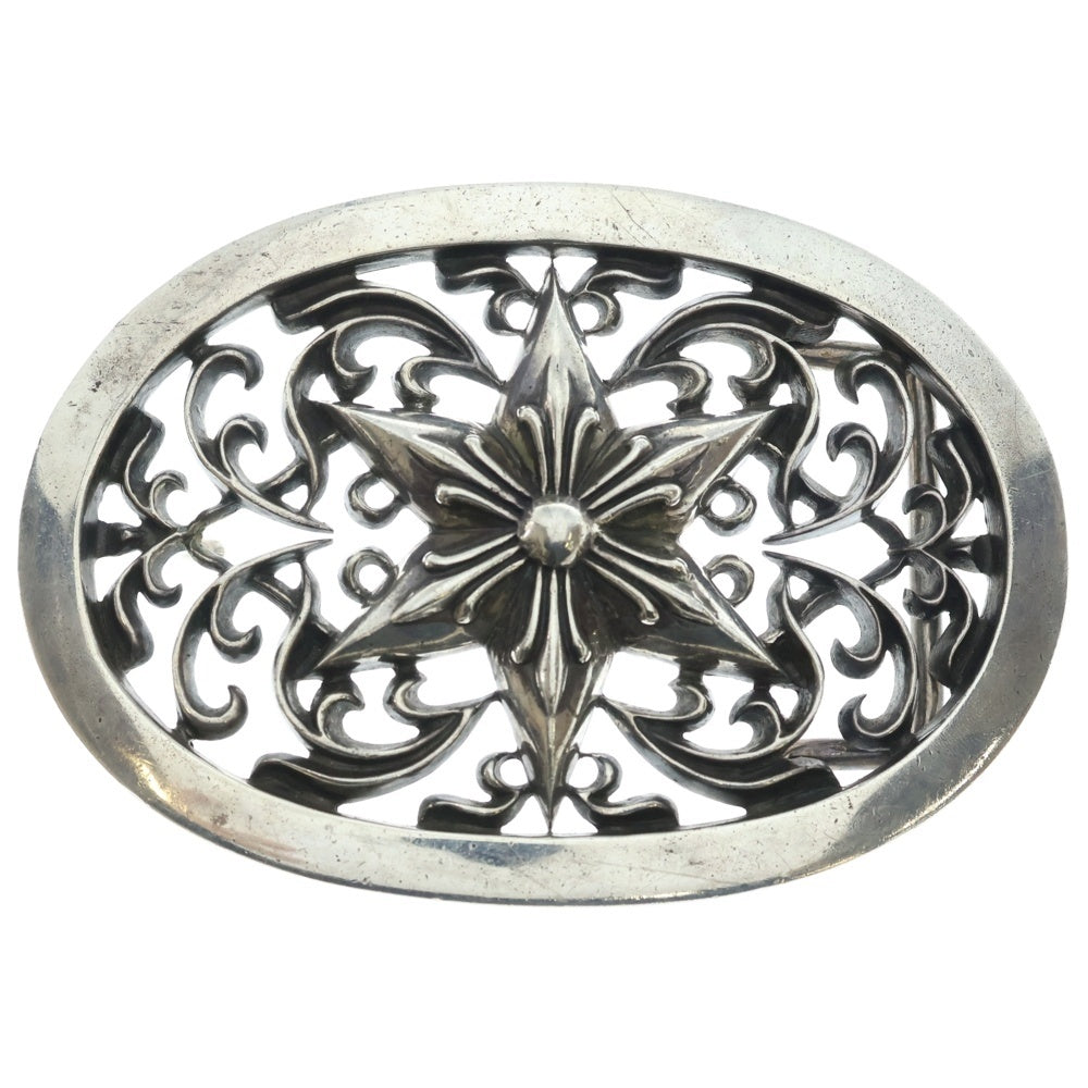 CHROME HEARTS(クロムハーツ) BUCKL OVAL EXLG STAR XL バックルオーバル エクストララージ シルバー