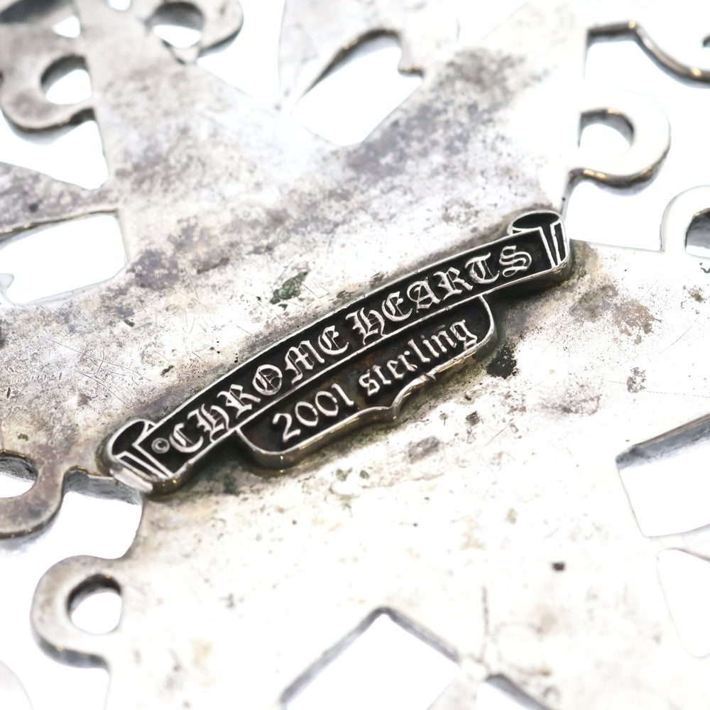 CHROME HEARTS(クロムハーツ) BUCKL OVAL EXLG STAR XL バックルオーバル エクストララージ シルバー