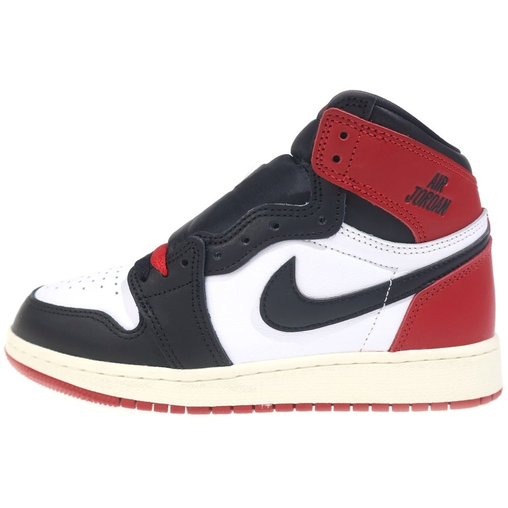 NIKE(ナイキ) GS AIR JORDAN 1 RETRO HIGH OG Black Toe Reimagined