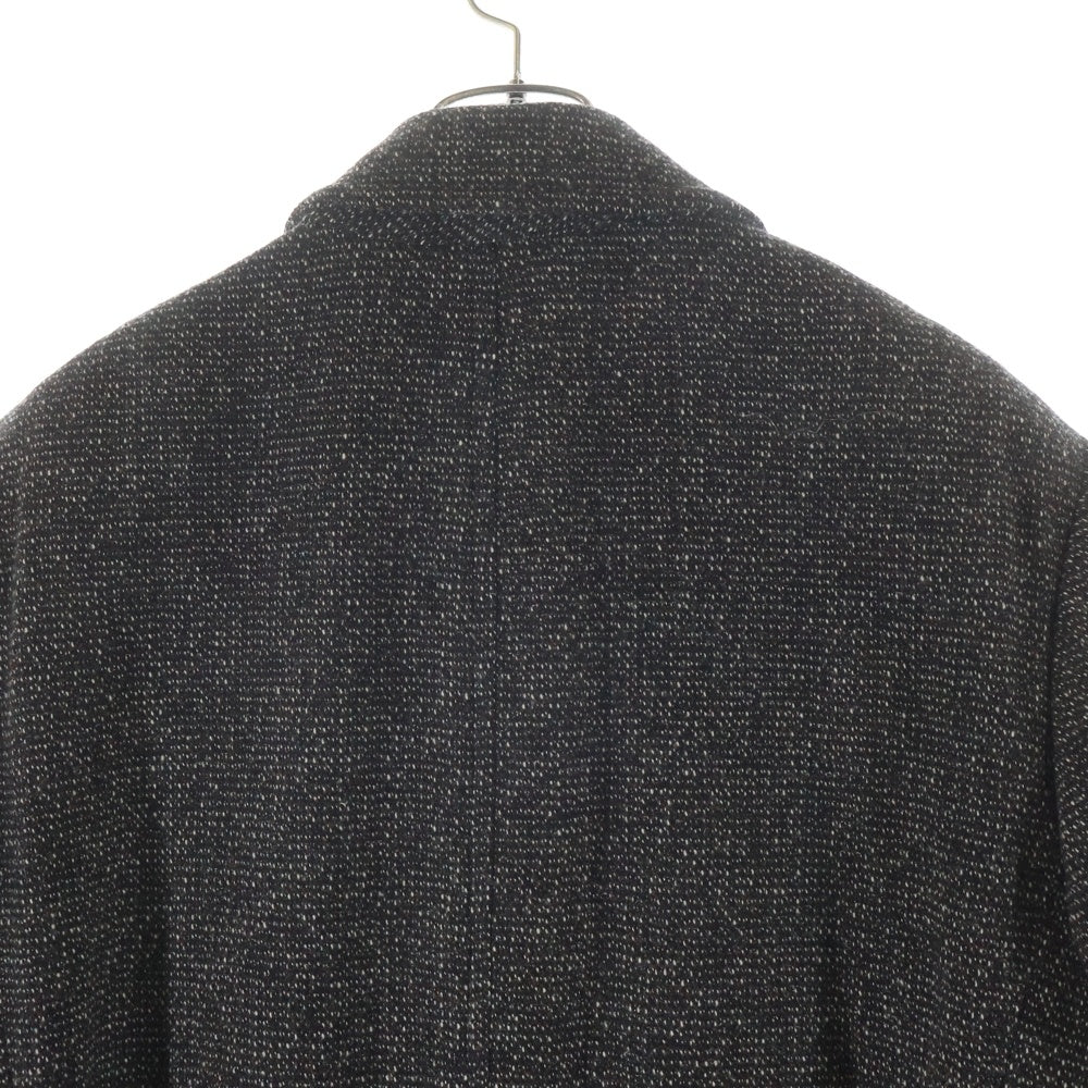 Yohji Yamamoto(ヨウジヤマモト) ×D'URBAN A.A.R ダーバン ノッチドラペル ツイード ロングコート ブラウン X260620-88