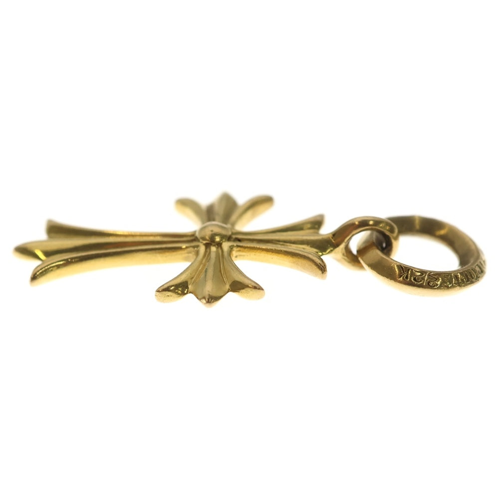 CHROME HEARTS(クロムハーツ) OLD 22K TINY CH CROSS オールド タイニーCHクロス ペンダントトップ ゴールド BCA051