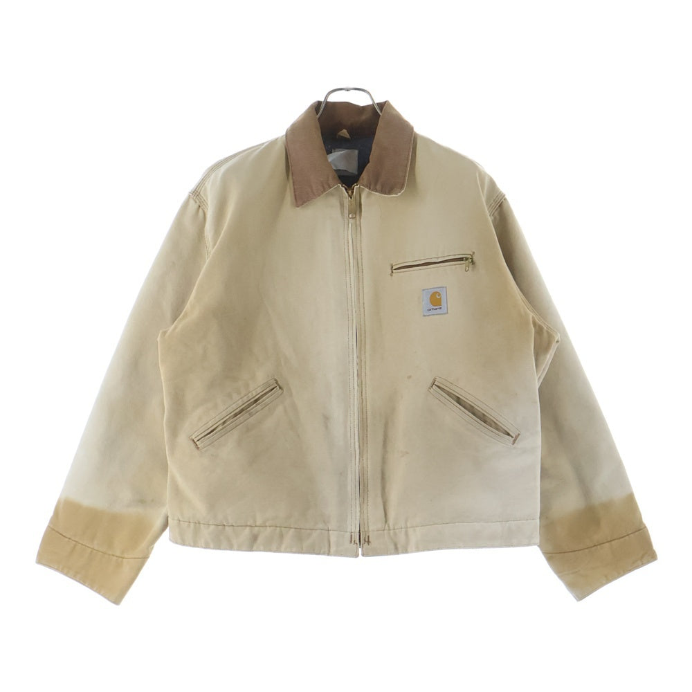 CARHARTT(カーハート) 90S-00S VINTAGE ヴィンテージ フロントロゴパッチ デトロイトジャケット ベージュ