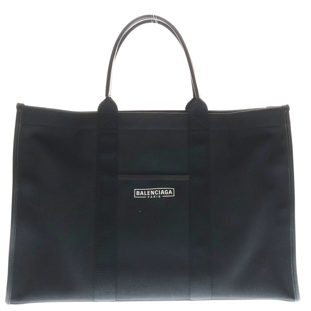 BALENCIAGA(バレンシアガ) ハードウェア レザー キャンバス ロゴ