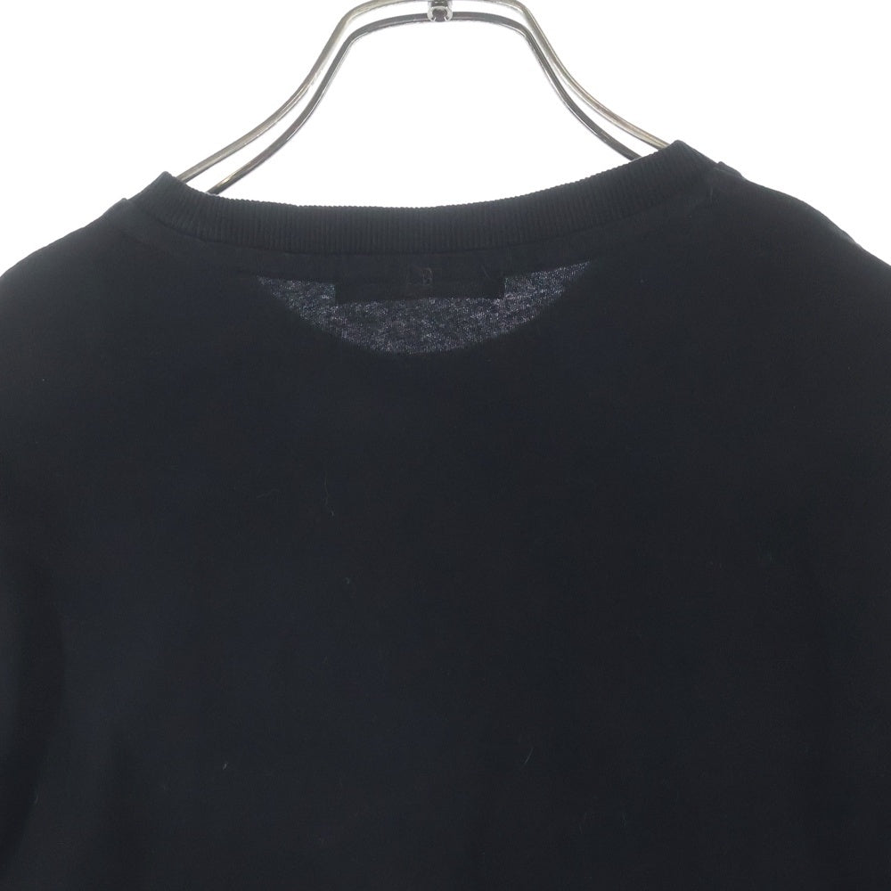 VUJADE(ヴジャデ) ドッキングTシャツ ロングスリーブカットソー ブラック
