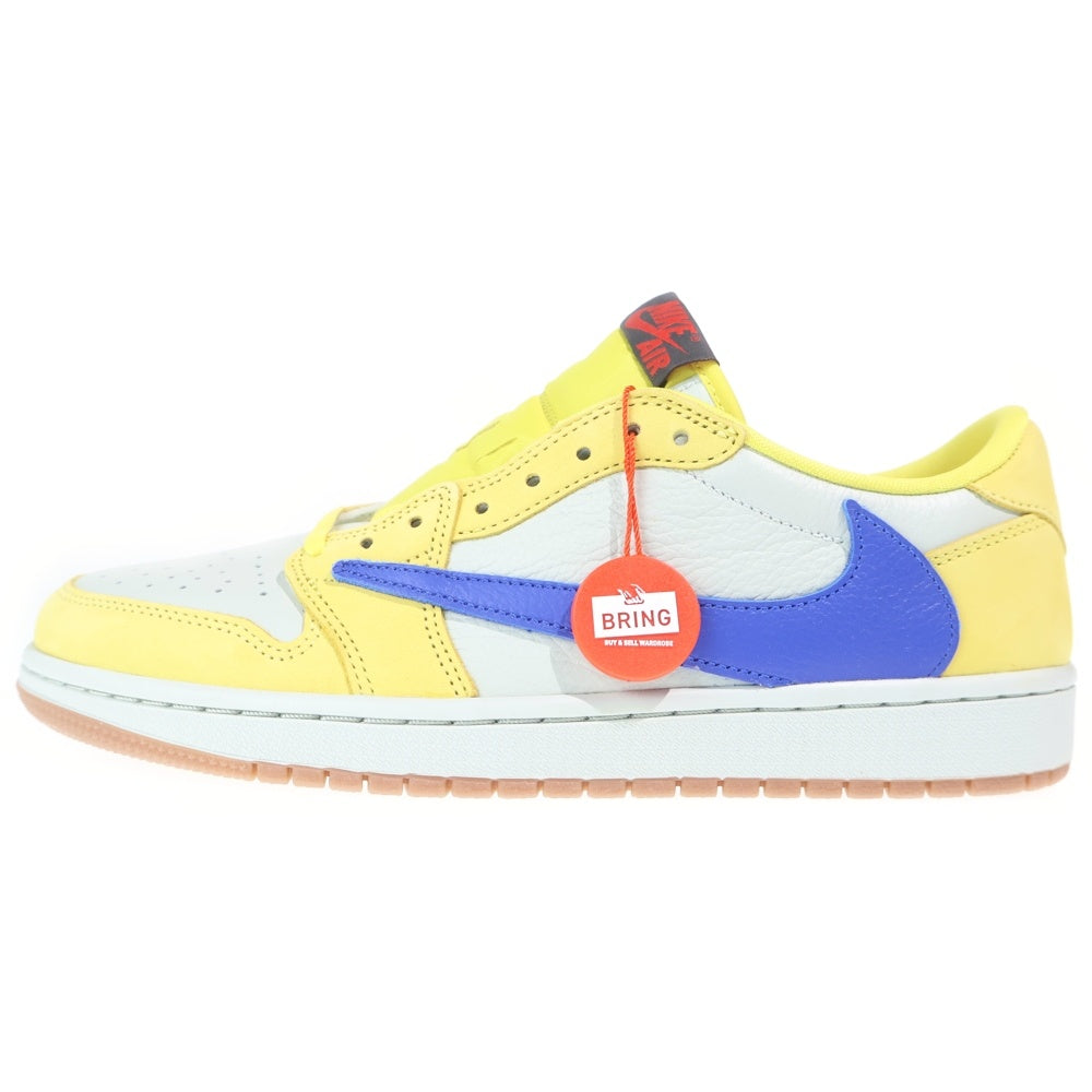 NIKE(ナイキ) ×TRAVIS SCOTT WMNS AIR JORDAN 1 RETRO LOW OG Canary 
