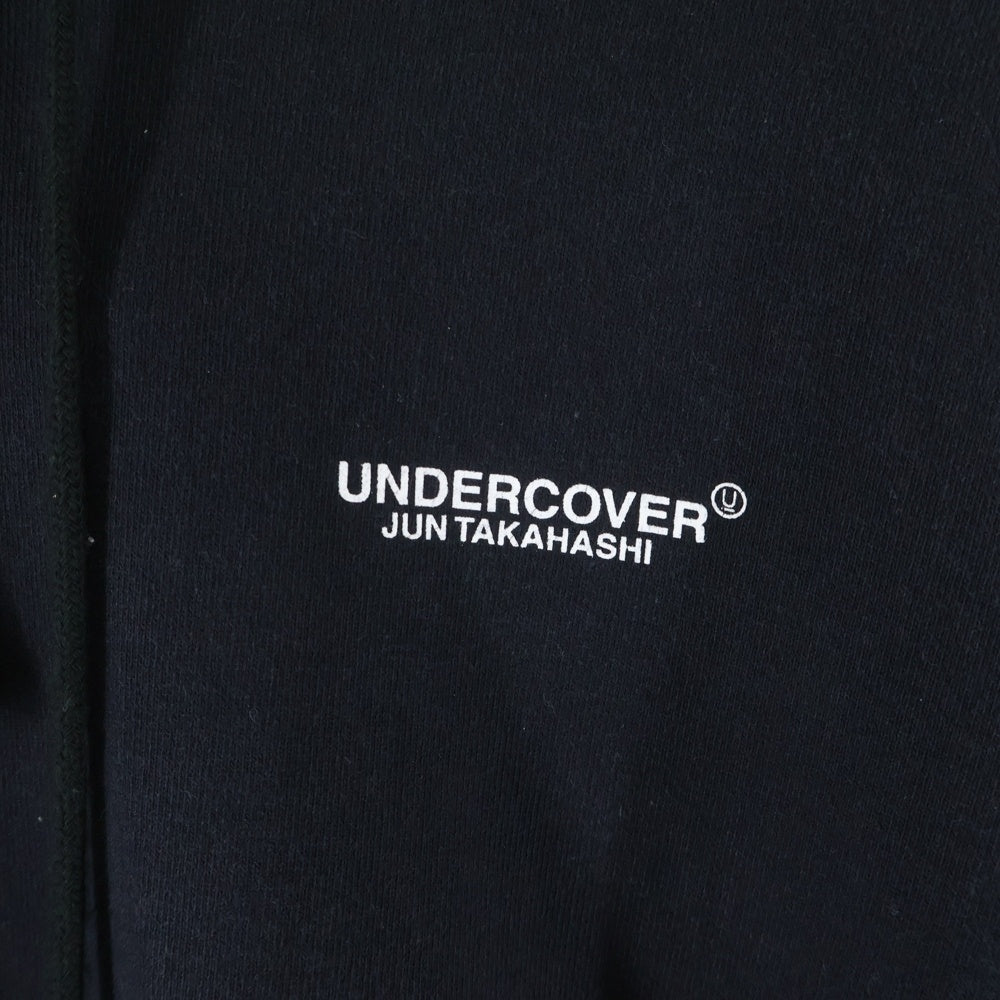 UNDERCOVER(アンダーカバー) 最後の晩餐 スウェットプルオーバーパーカー UCV4815-1 ブラック
