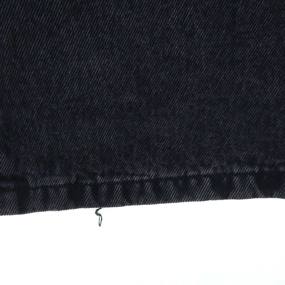LOEWE(ロエベ) ANAGRAM BAGGY アナグラム ボタンフライ バギージーンズ デニムパンツ インディゴブラック H526Y11W61