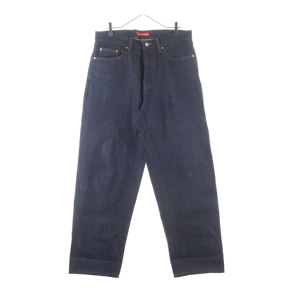 SUPREME(シュプリーム) 25SS Rigid Baggy Selvedge Jean リジッド バギー セルビッジ ジーンズ デニムパンツ インディゴブルー
