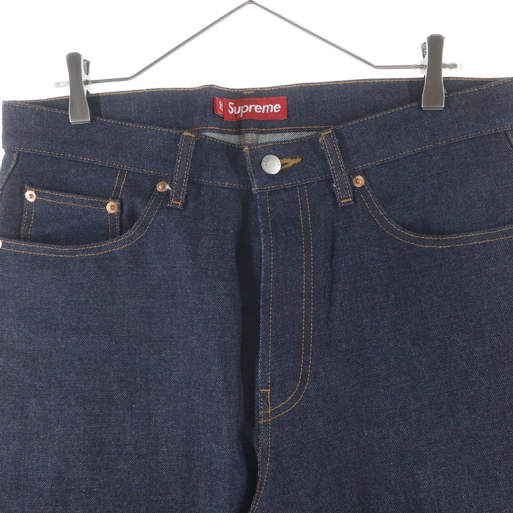 SUPREME(シュプリーム) 25SS Rigid Baggy Selvedge Jean リジッド バギー セルビッジ ジーンズ デニムパンツ インディゴブルー
