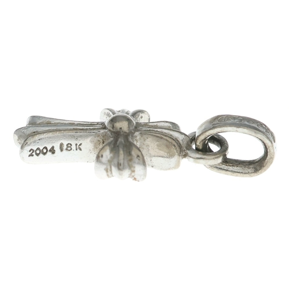 CHROME HEARTS(クロムハーツ) 18KWG CRS BBYFAT P/DIA ベイビーファットクロス PAVEダイヤ ペンダントトップ ホワイトゴールド BCA006