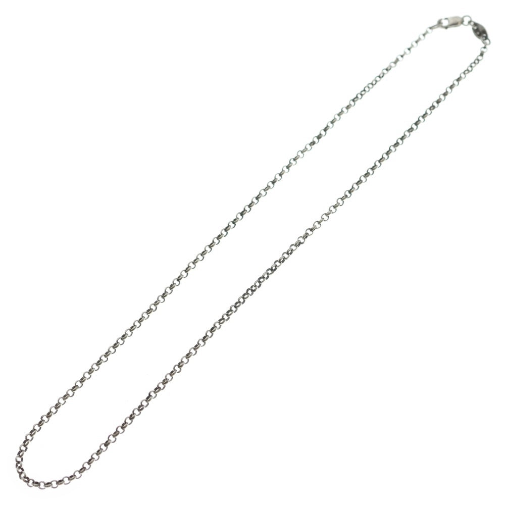 CHROME HEARTS(クロムハーツ) NECKCHAIN R16 ロールチェーンネックレス 16inch シルバー BCA082