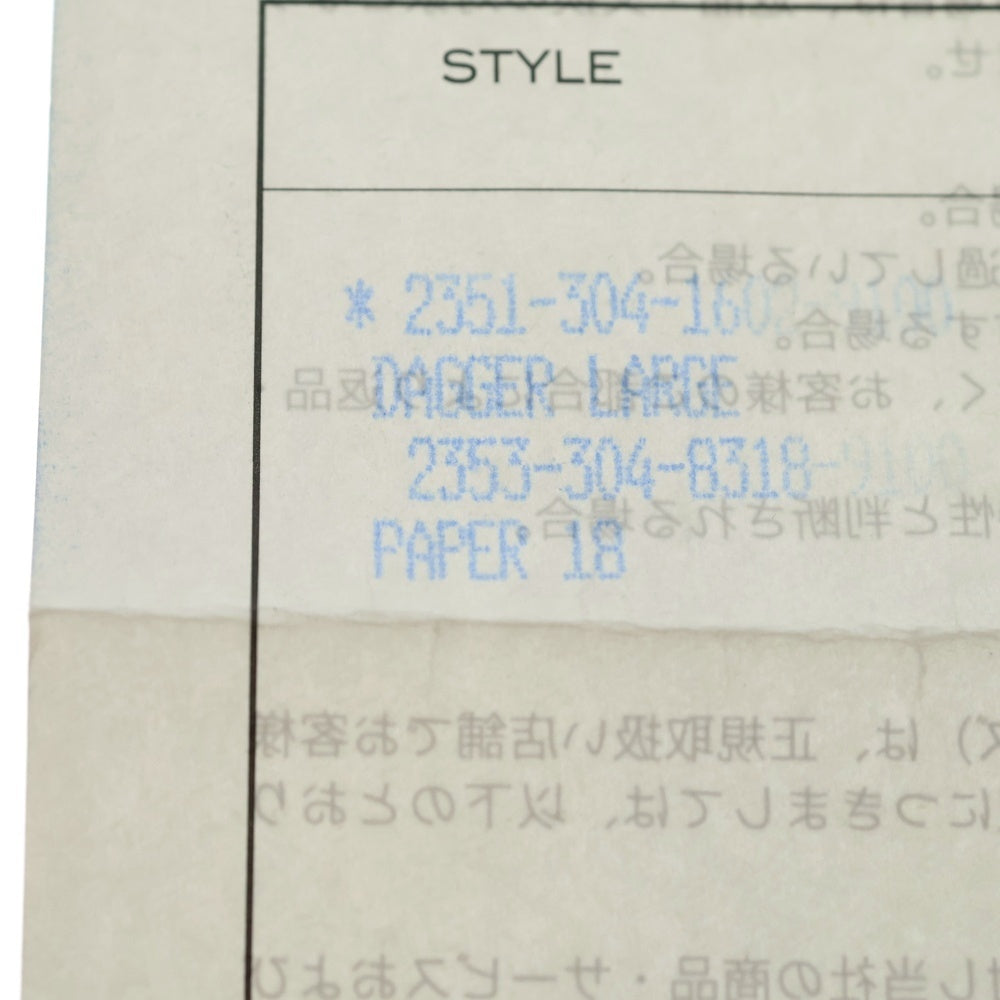 CHROME HEARTS(クロムハーツ) LARGE DAGGER ラージダガーペンダントトップ シルバー BCA282