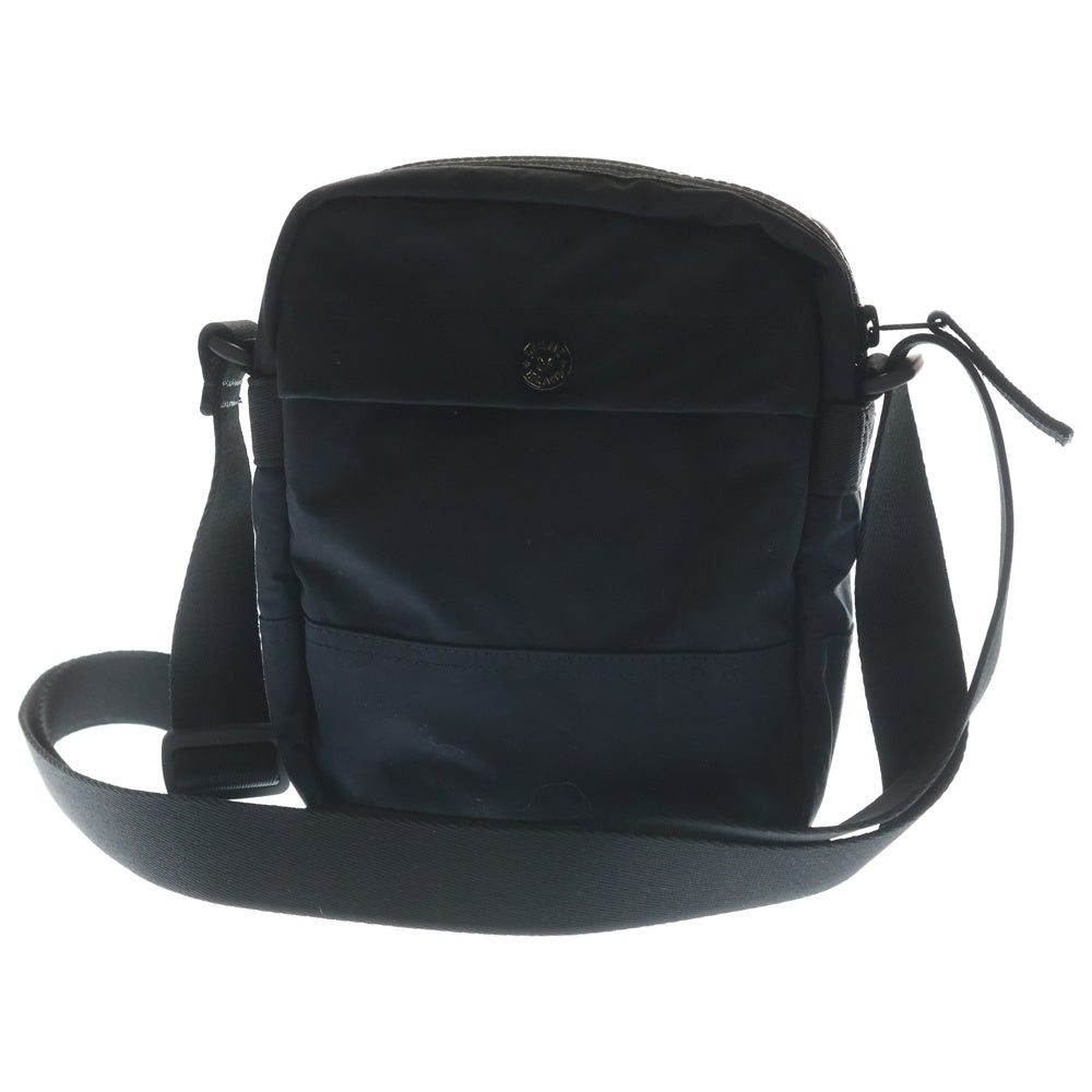 STONE ISLAND(ストーンアイランド) 25AW コンパスロゴワッペン ショルダーバッグ ポーチ ブラック K2S159200019S0257