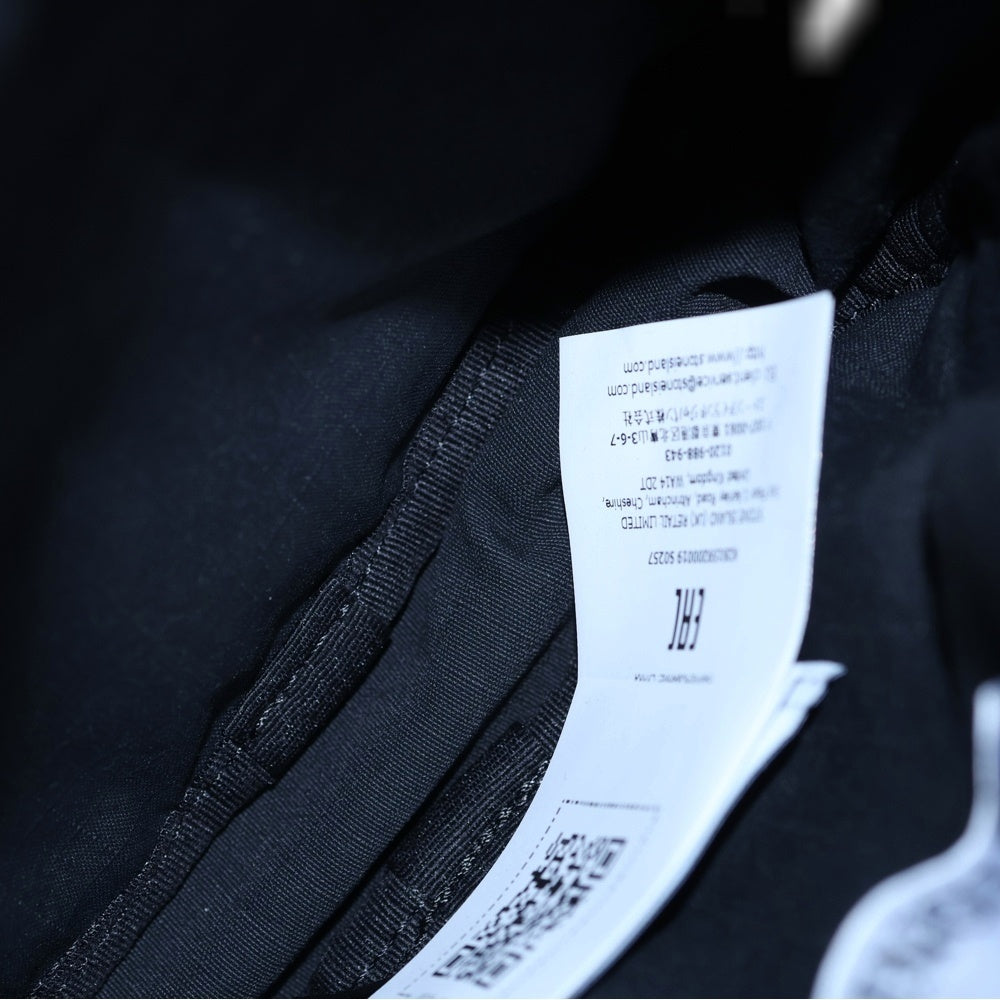 STONE ISLAND(ストーンアイランド) 25AW コンパスロゴワッペン ショルダーバッグ ポーチ ブラック K2S159200019S0257
