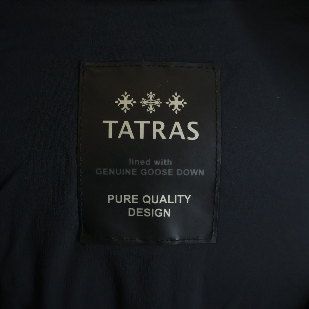 TATRAS(タトラス) 17AW TARO DOWN JACKET タロ ダウンジャケット ブラック MTA17A4448
