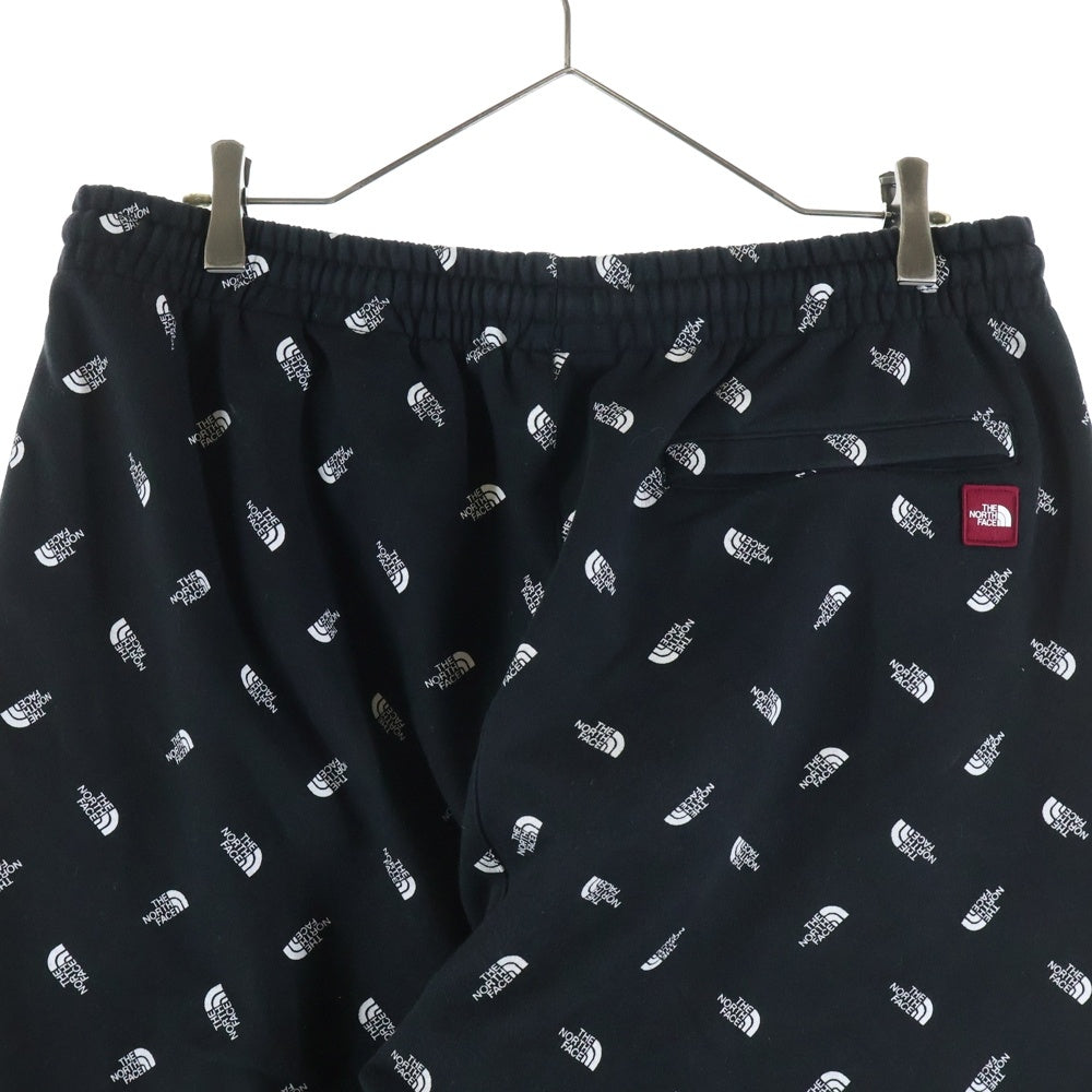 THE NORTH FACE(ザノースフェイス) WHITE LABEL COMFY JOGGER PANTS ホワイトレーベル 総柄 コンフィ ジョガー パンツ ブラック NP6KN04M