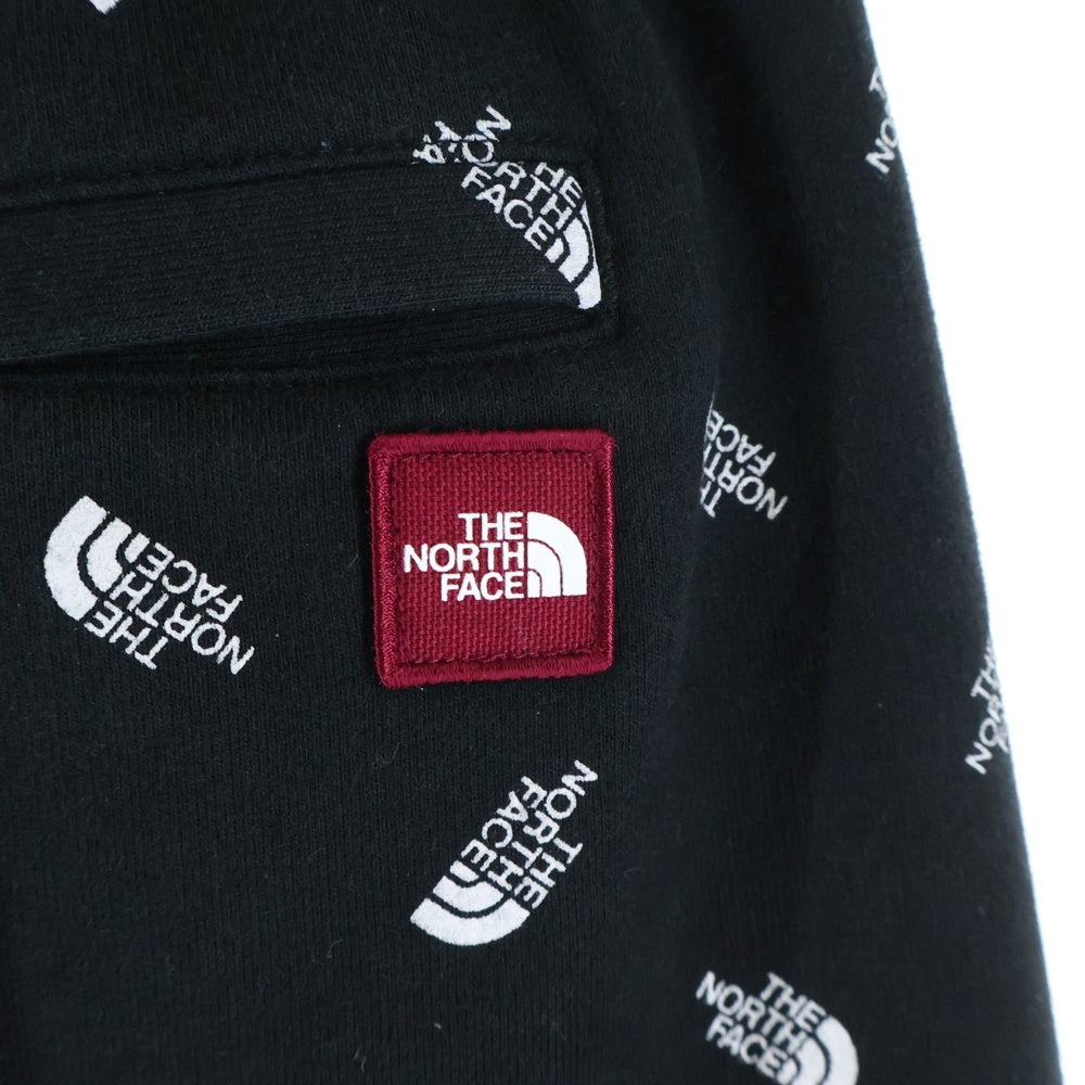 THE NORTH FACE(ザノースフェイス) WHITE LABEL COMFY JOGGER PANTS ホワイトレーベル 総柄 コンフィ ジョガー パンツ ブラック NP6KN04M