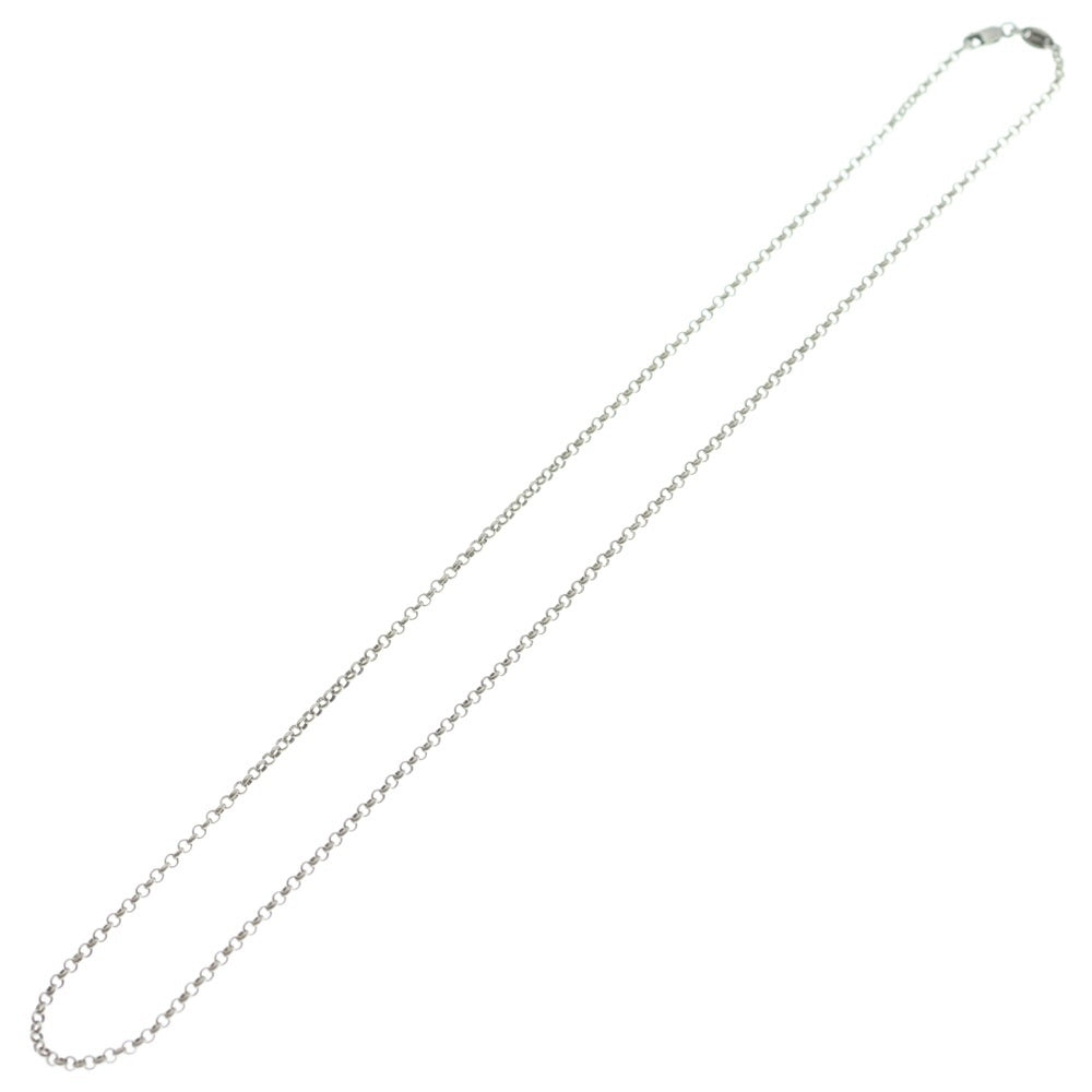 CHROME HEARTS(クロムハーツ) NECKCHAIN R20 ロールチェーンネックレス 20inch シルバー BCA084