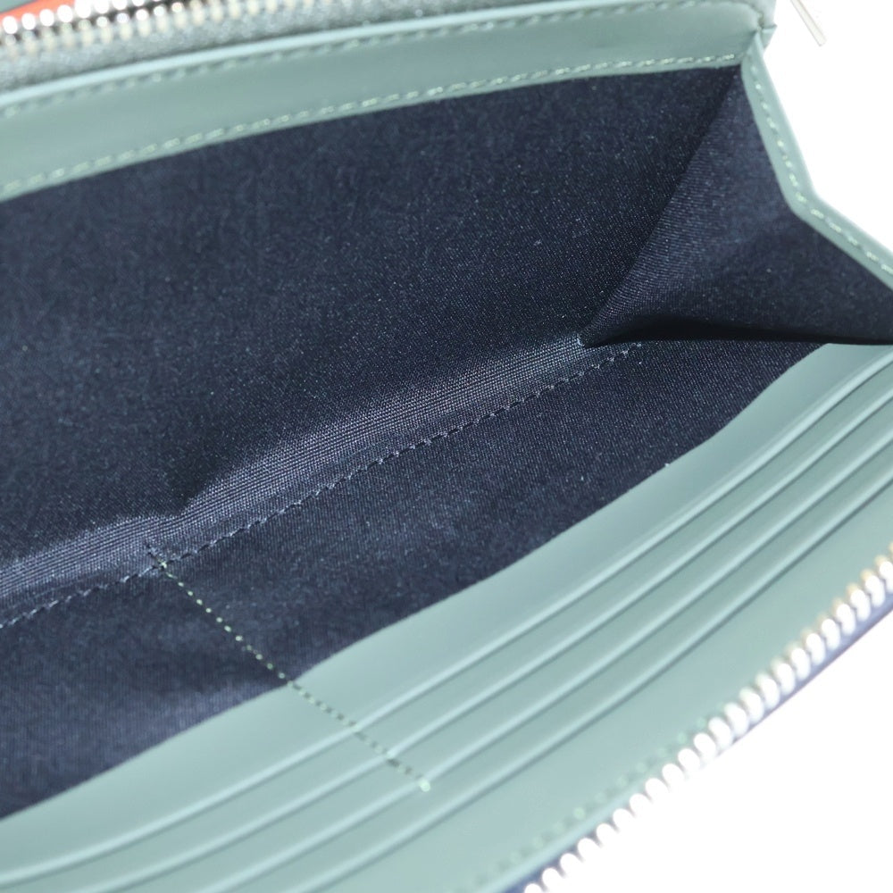 Paul Smith(ポールスミス) ブライトストライププラーロングウォレット 長財布 ネイビー 553-423 レディース